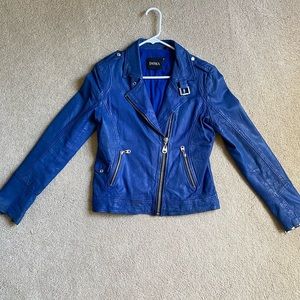 Doma Leather Bomber Jacket